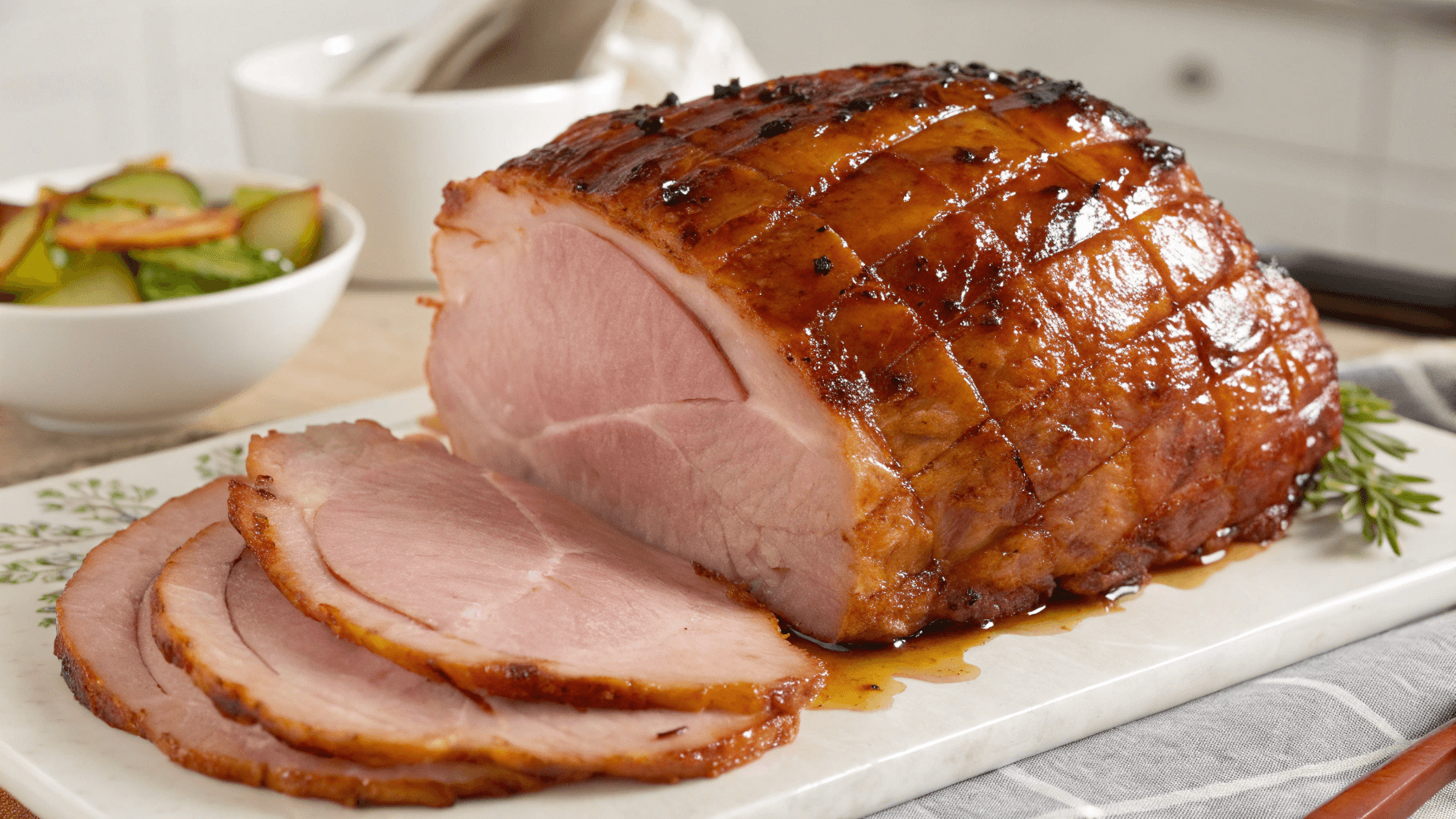 Brown Sugar Glazed Ham