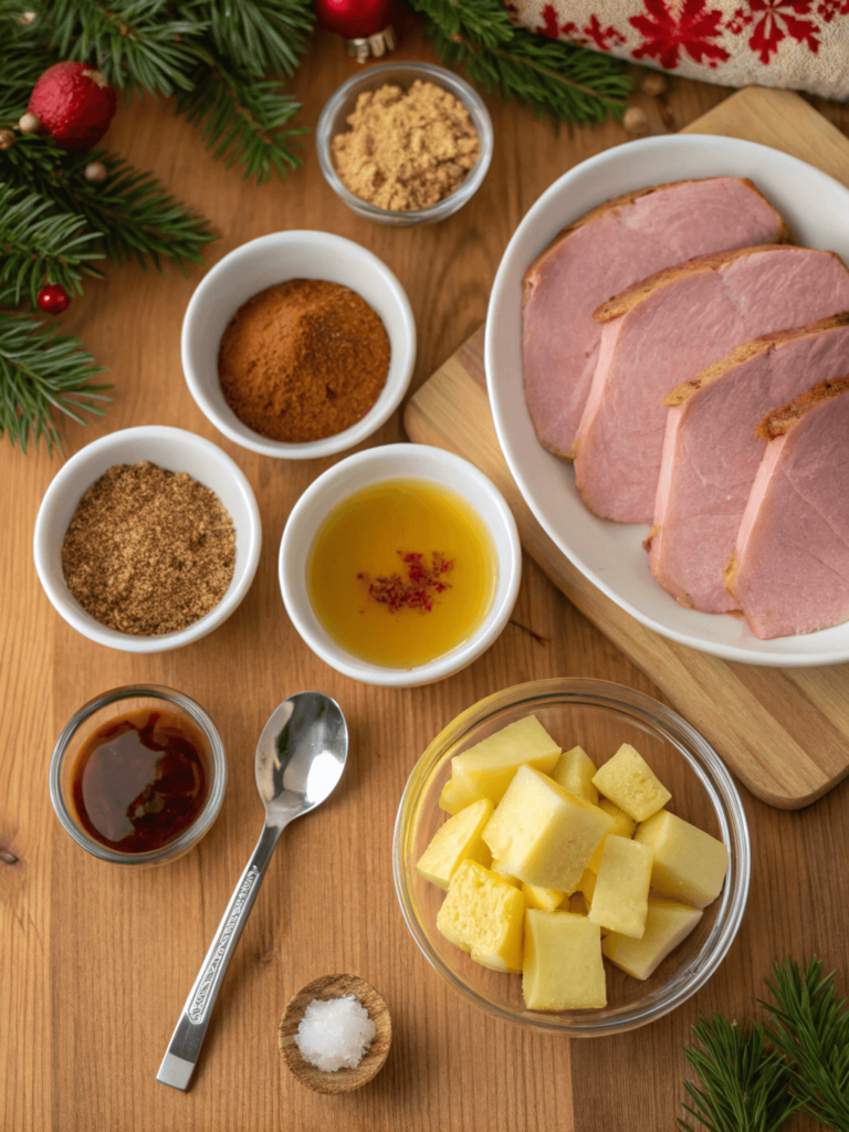 Brown Sugar Glazed Ham