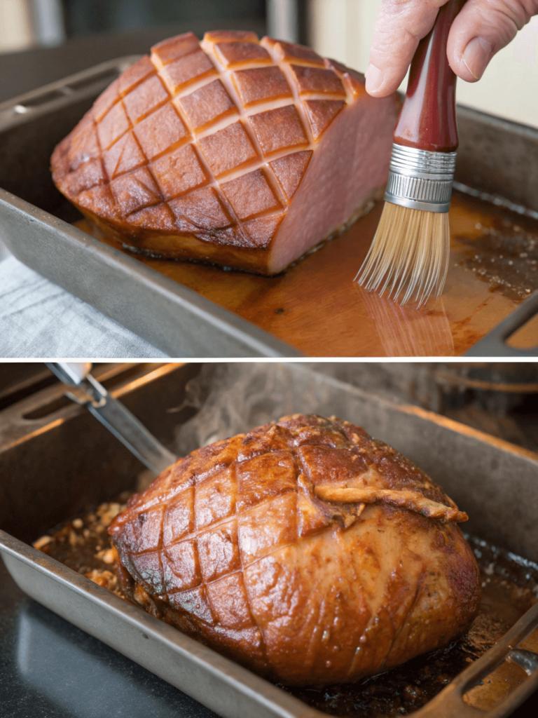 Brown Sugar Glazed Ham